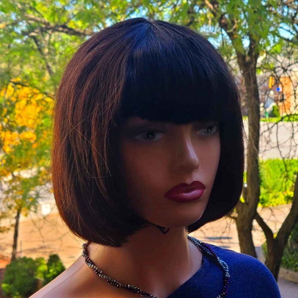 Bob wig Vietnam hair 8"